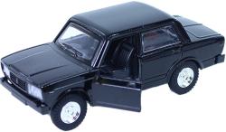 Auto Lada retro model 12cm zpětný chod na baterie Světlo Zvuk 3 barvy kov