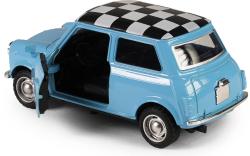 Auto Mini Cooper retro kovové 11cm zpětný chod 4 barvy