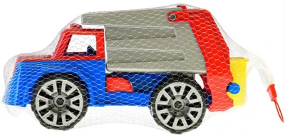 Auto nákladní barevné 32cm popeláři funkční volný chod na písek plast