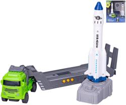 Auto nákladní na setrvačník + vesmírná vystřelovací raketa na baterie Zvuk Auto nákladní na setrvačník + vesmírná vystřelovací raketa na baterie Zvuk