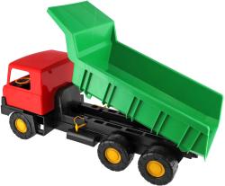 Auto nákladní T815 sklápěčka s korbou na písek 73cm zeleno/červená