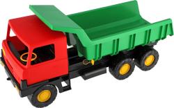 Auto nákladní T815 sklápěčka s korbou na písek 73cm zeleno/červená