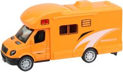 Auto obytné kovové 11cm zpětný chod karavan v krabici 3 barvy