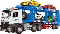 Auto odtahová služba set odtahovka se 4 vozidly na baterie Světlo Zvuk