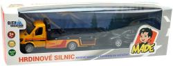 Auto odtahová služba zpětný chod City Collection set s autíčkem 4 druhy kov