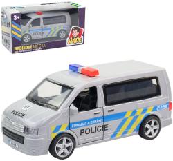 Auto policejní dodávka kovová Česká Policie CZ na baterie Světlo Zvuk