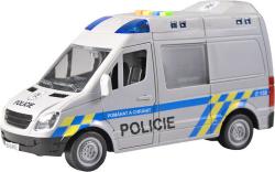 Auto policejní dodávka reálné hlášení na baterie CZ Světlo Zvuk