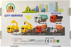 Auto pracovní a stavební různé druhy 12cm plast