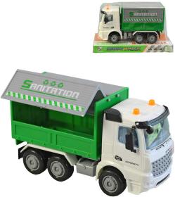 Auto pracovní popelářské plastové 16cm volný chod Auto pracovní popelářské plastové 16cm volný chod