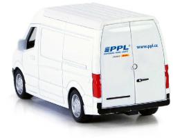 Auto přepravní společnost PPL kovová dodávka 14cm zpětný chod