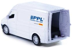 Auto přepravní společnost PPL kovová dodávka 14cm zpětný chod
