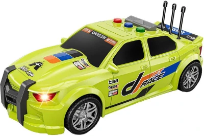 Auto sportovní závodní zpětný chod na baterie Světlo Zvuk
