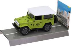 Auto terénní Jeep kovový off road zpětný chod hrdinové silnic 4 barvy