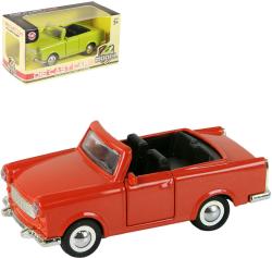 Auto Trabant kabriolet retro kovový na setrvačník v krabici 2 barvy Auto Trabant kabriolet retro kovový na setrvačník v krabici 2 barvy