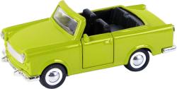 Auto Trabant kabriolet retro kovový na setrvačník v krabici 2 barvy