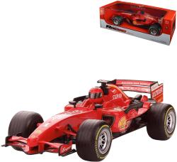 Auto závodní formule červená na setrvačník na baterie Zvuk Auto závodní formule červená na setrvačník na baterie Zvuk