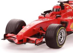 Auto závodní formule červená na setrvačník na baterie Zvuk