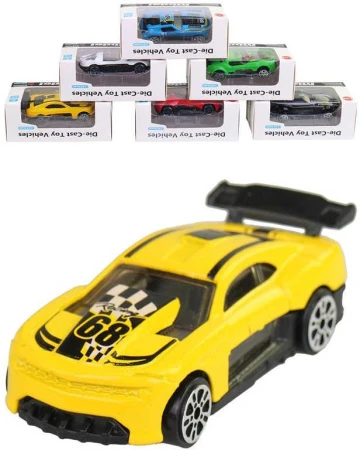 Auto závodní kovové 1:64 různé druhy formule 6cm v krabici Auto závodní kovové 1:64 různé druhy formule 6cm v krabici