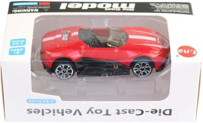 Auto závodní kovové 1:64 různé druhy formule 6cm v krabici