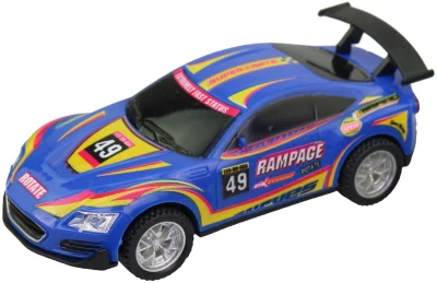 Autodráha Racing Collection 1:43 náhradní díl auto set 2ks modrá / bílá