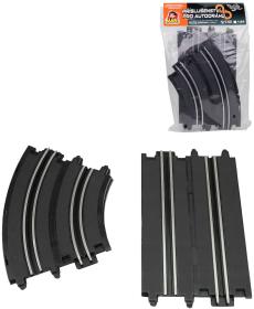 Autodráha Racing Collection 1:43 náhradní díly dráha set 4ks Autodráha Racing Collection 1:43 náhradní díly dráha set 4ks