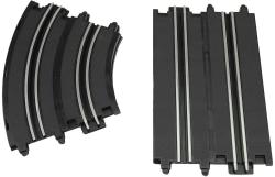 Autodráha Racing Collection 1:43 náhradní díly dráha set 4ks