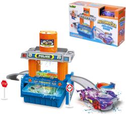 Automyčka herní set dráha s autíčkem a doplňky měnící barvu ve vodě