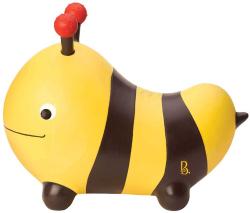 B-Toys Baby hopsadlo nafukovací čmelák Bizzi skákadlo set s pumpičkou