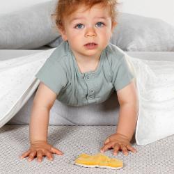 Baby Fehn Deka s chrastícím horšíkem FehnNatur