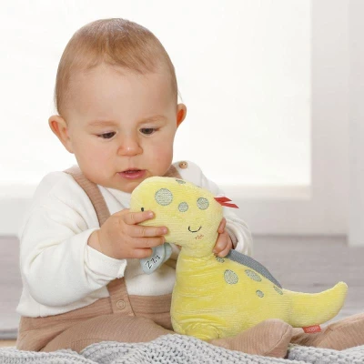 Baby Fehn Noční světlo dinosaurus Happy Dino žluté