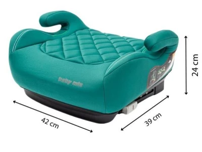 Baby Mix Autosedačka-podsedák HERO Plus ISOFIX I-SIZE pink