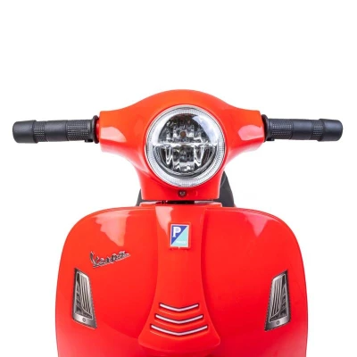 BABY MIX Dětská elektrická motorka Vespa červená