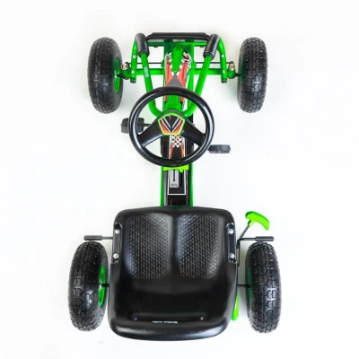 BABY MIX Dětská šlapací motokára Go-kart Razor červená
