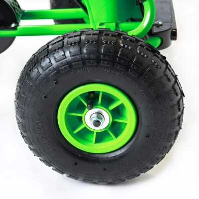 BABY MIX Dětská šlapací motokára Go-kart Razor modrá