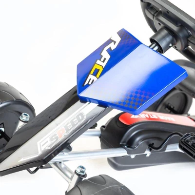 Baby Mix Dětská šlapací motokára Go-kart Speedy zelená