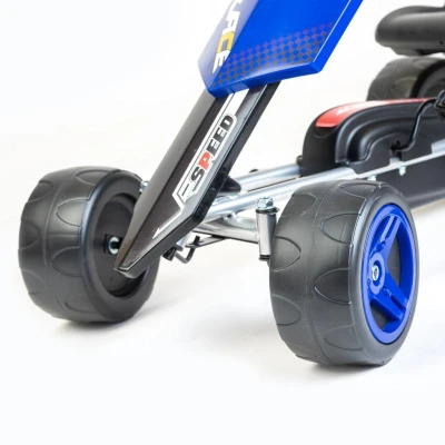 Baby Mix Dětská šlapací motokára Go-kart Speedy zelená