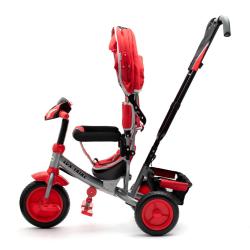 BABY MIX Dětská tříkolka s LED světly Lux Trike červená