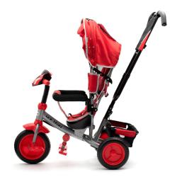 BABY MIX Dětská tříkolka s LED světly Lux Trike červená