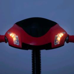 BABY MIX Dětská tříkolka s LED světly Lux Trike červená