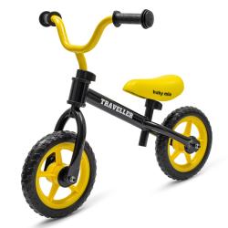 Baby Mix Dětské balanční kolo Traveller černé Baby Mix Dětské balanční kolo Traveller černé