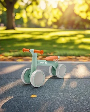 Baby Mix Dětské odrážedlo Bunny Hop Ultralight warm grey