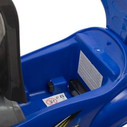 Baby Mix Dětské odrážedlo s vodící tyčí 3v1 Mega Car modré