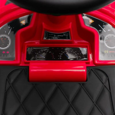 Baby Mix Dětské odrážedlo se zvukem RACER červené