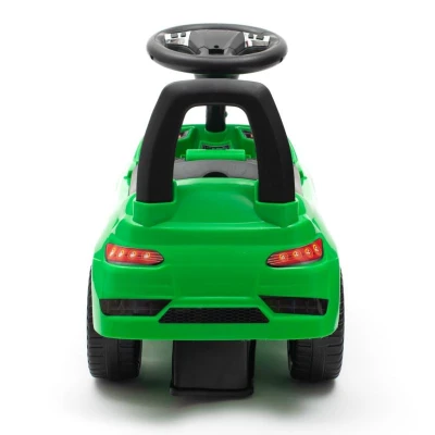 Baby Mix Dětské odrážedlo se zvukem RACER zelené