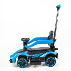 BABY MIX Dětské odrážedlo Speed s vodící tyčí červené