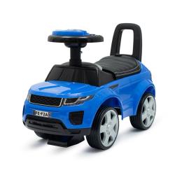 Baby Mix Dětské odrážedlo SUV Prime modré v kůži Baby Mix Dětské odrážedlo SUV Prime modré v kůži