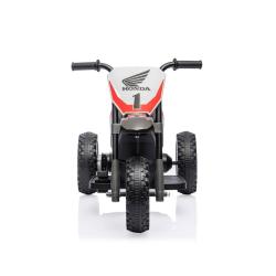 Baby Mix Elektrická motorka Honda CRF 450R šedá
