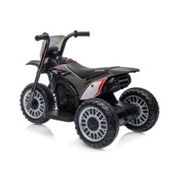 Baby Mix Elektrická motorka Honda CRF 450R šedá