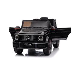 BABY MIX Elektrické autíčko Mercedes-Benz G63 AMG black POUZE Černá (VÝPRODEJ)