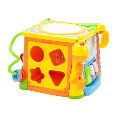 Baby Mix Interaktivní hudební vzdělávací kostka Baby Mix Interaktivní hudební vzdělávací kostka